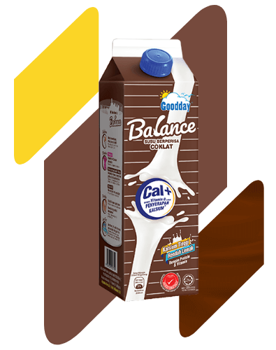 Goodday Balance Pasteurised Low Fat Chocolate Milk